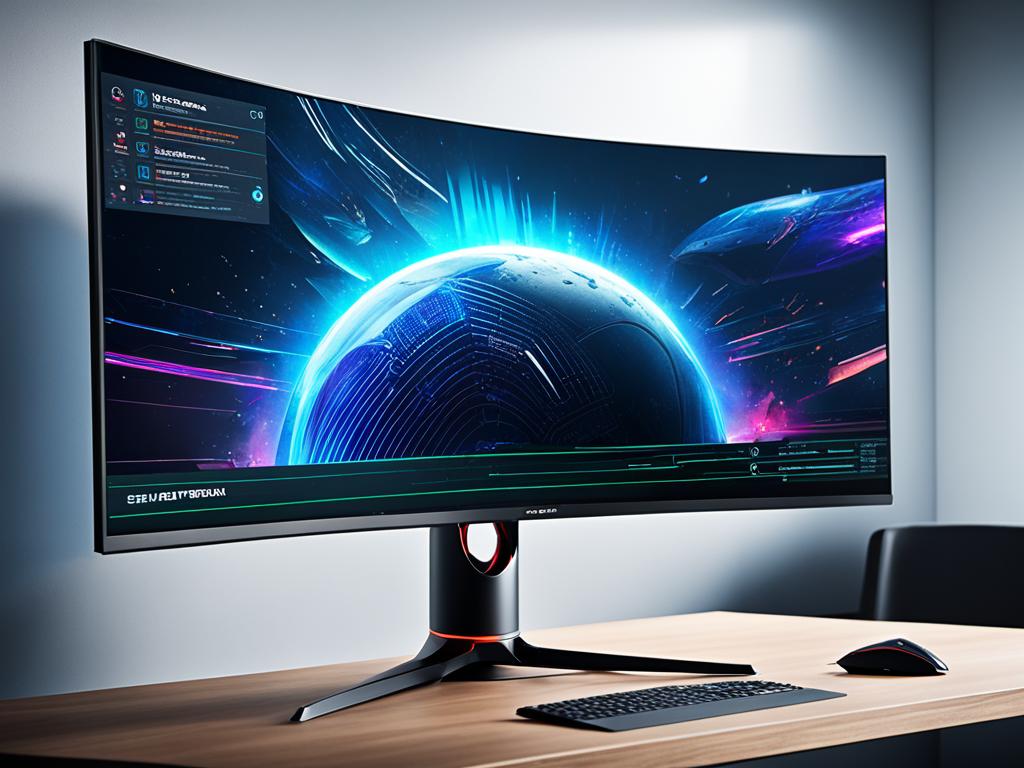monitor gaming ukuran besar